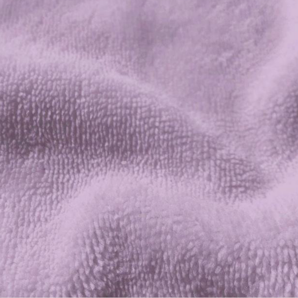 tissu eponge de bambou oeko-tex lilac